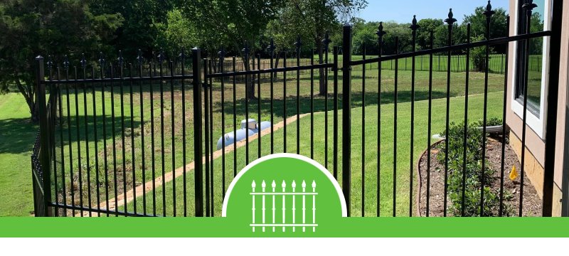 Commercial Wrought Iron fence solutions for the North Richland Hills, Texas area
